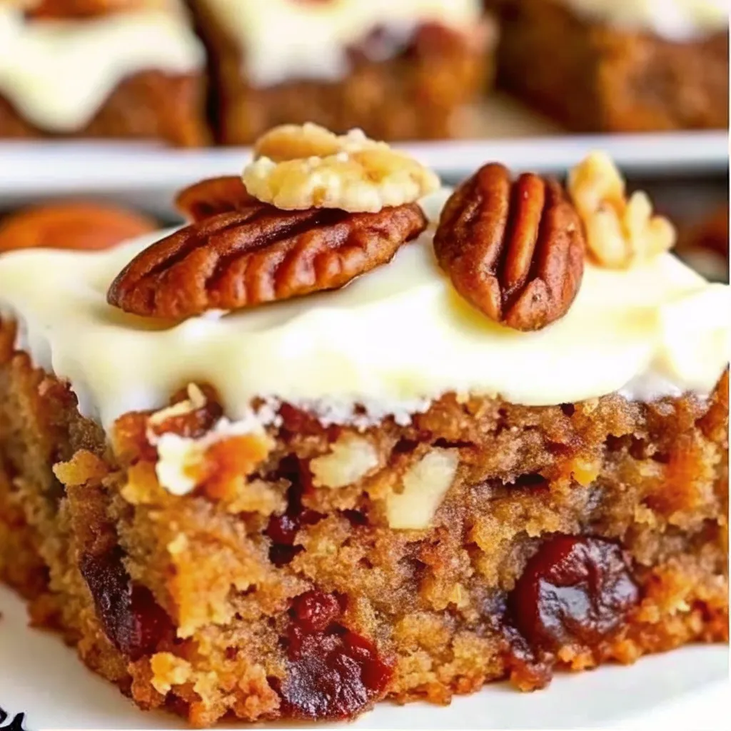 Moist Date and Walnut Traybake Cake (with Creamy Icing)