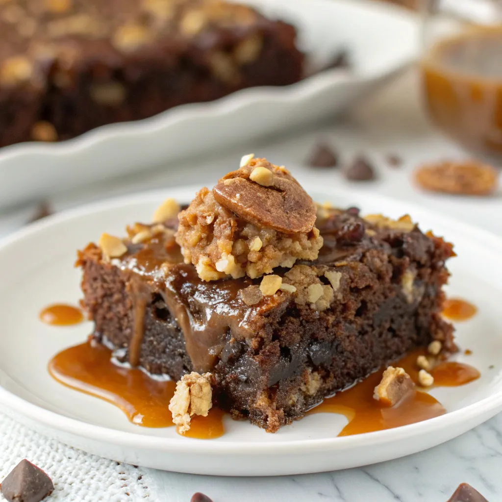 German Chocolate Dump Cake