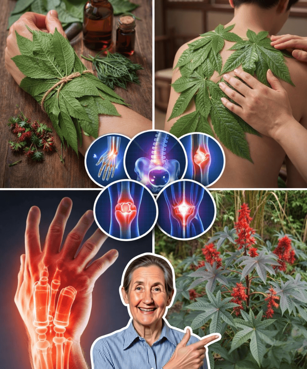 The Power of Castor Leaves: Nature’s Hidden Gift for Joint Pain, Detox, and Glowing Skin (The Ancient Remedy Science Is Rediscovering)