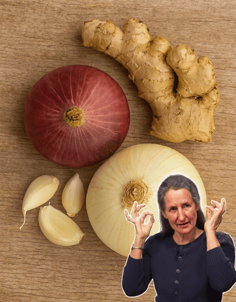 💥 THE WELLNESS POWERHOUSE: Why Onion, Garlic & Ginger Are a Foundational Defense System
