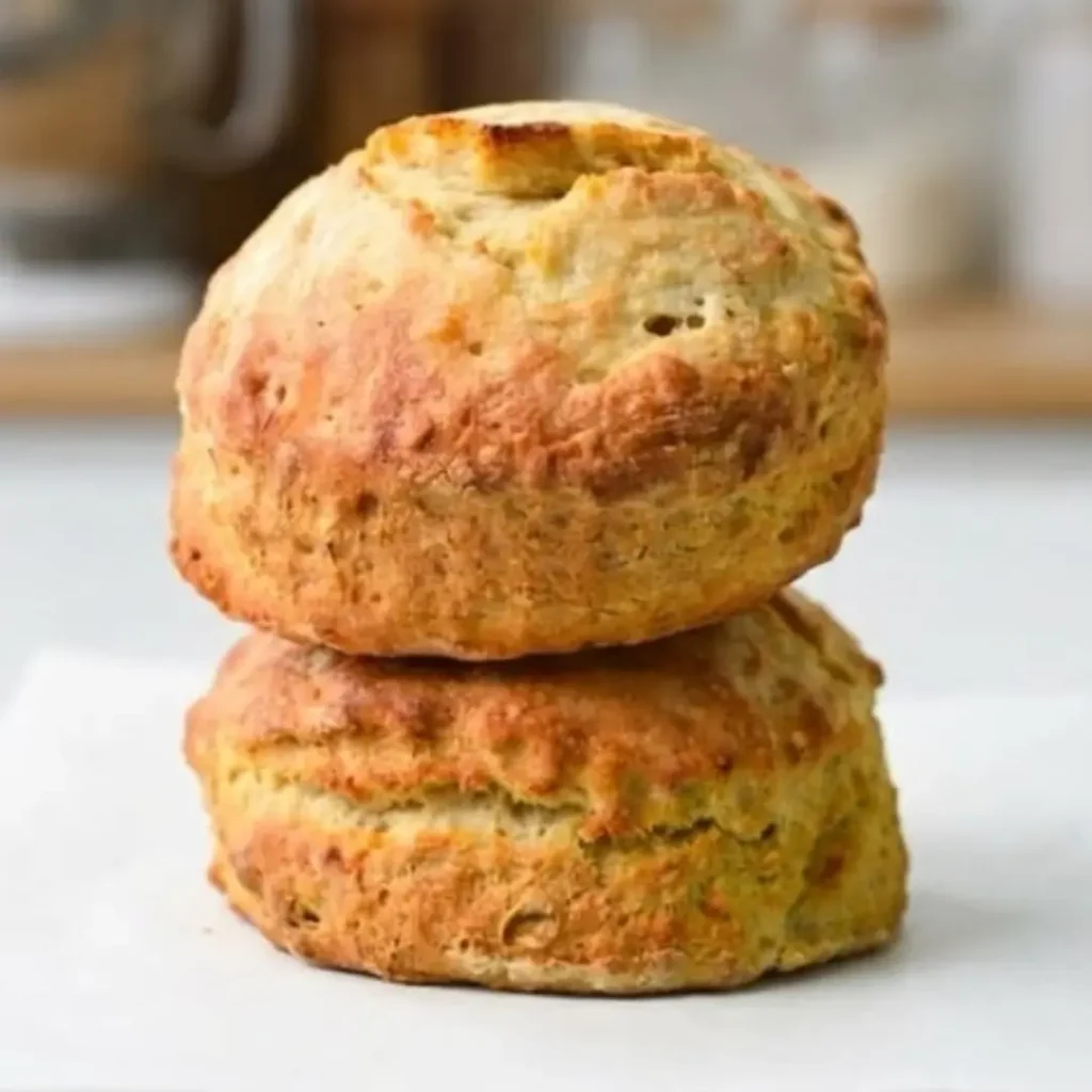 Banana Scones (3 Ingredients, No Eggs, No Dairy)