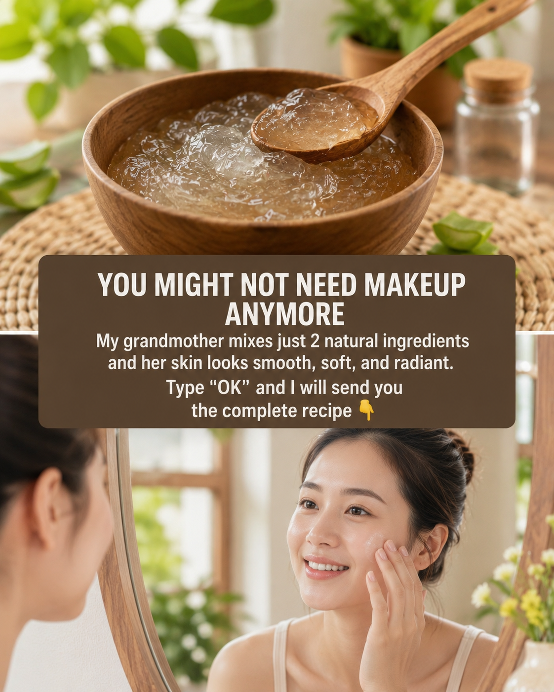 🌿 Overnight Natural Face Mask: A Simple DIY Recipe to Help Your Skin Feel Soft, Hydrated, and Refreshed