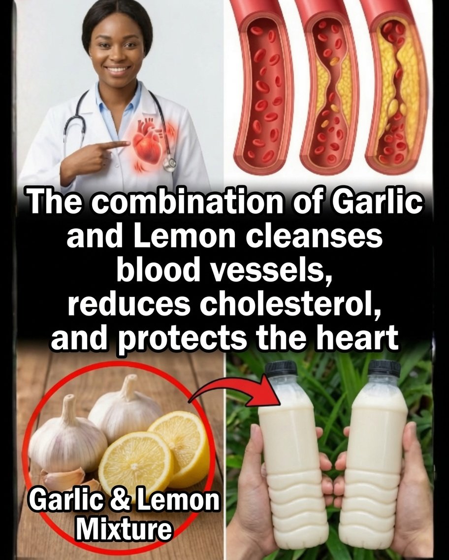A Gentle Morning Ritual for Your Heart: Lemon, Lime & Garlic Drink for Better Circulation 🌿🍋🧄