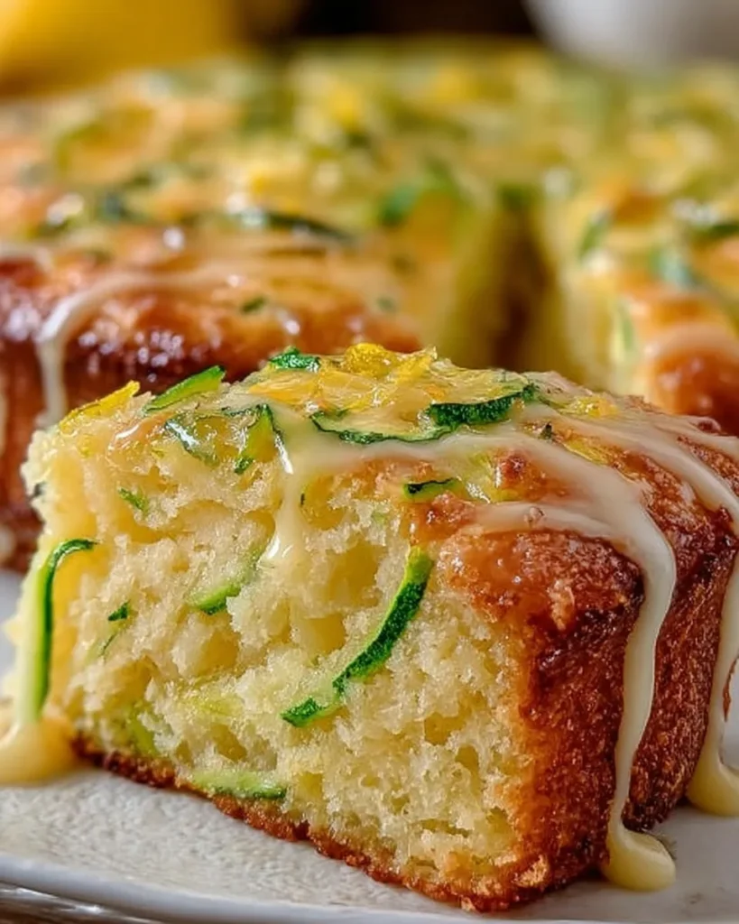 Flourless Lemon Zucchini Cake (Moist, Zesty & Gluten-Free)