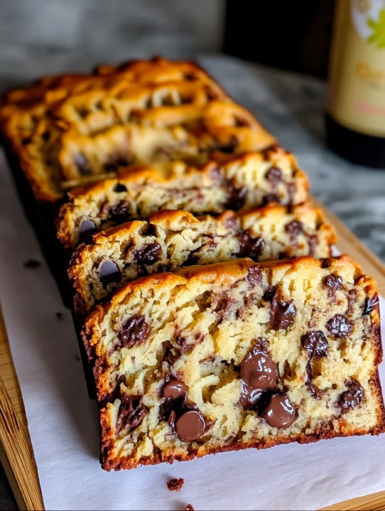 7-Step Soft High Protein Greek Yogurt Banana Bread with Chocolate Chip Layers – Moist, Fluffy & Guilt-Free