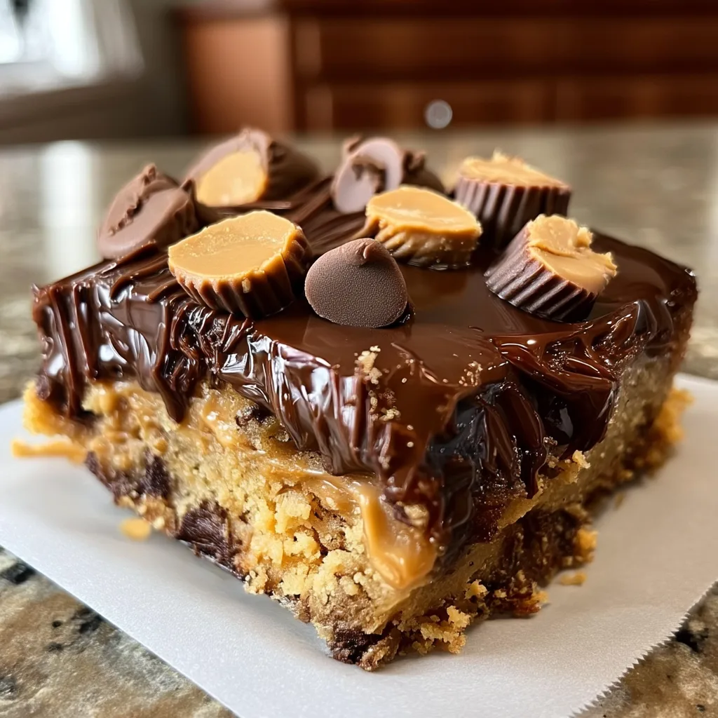 Peanut Butter Cup Dump Cake