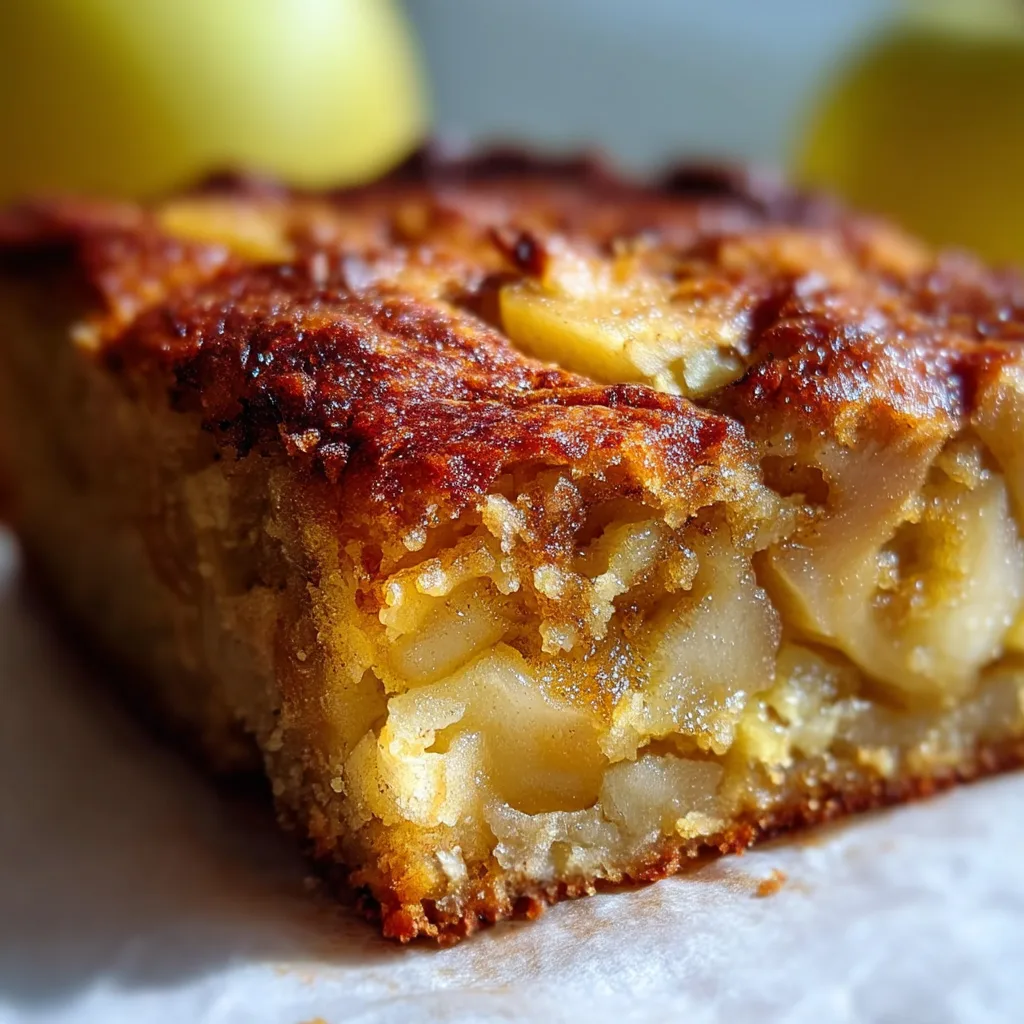 Sugar-Free Apple & Greek Yogurt Oat Cake (Soft, Creamy & Naturally Sweet!)