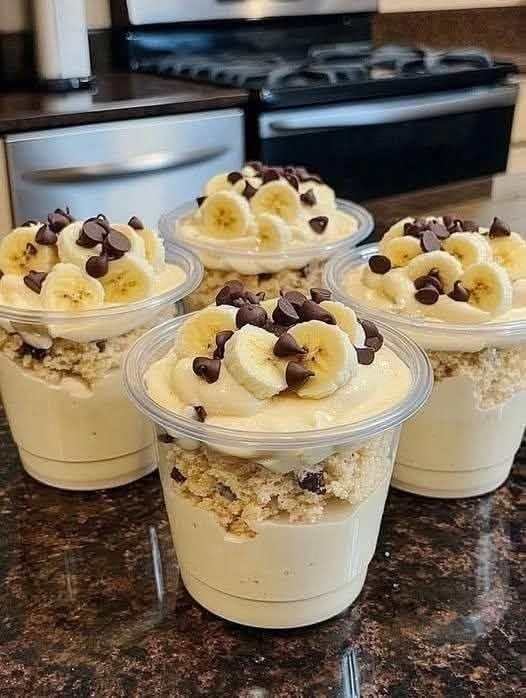 Mini Banana Pudding Cheesecake Cups