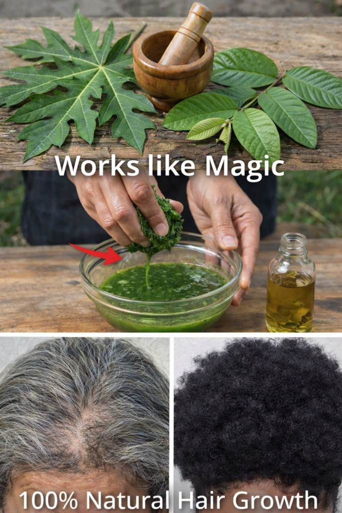 Could Papaya Leaves Support Lush, Strong Hair Growth Naturally?