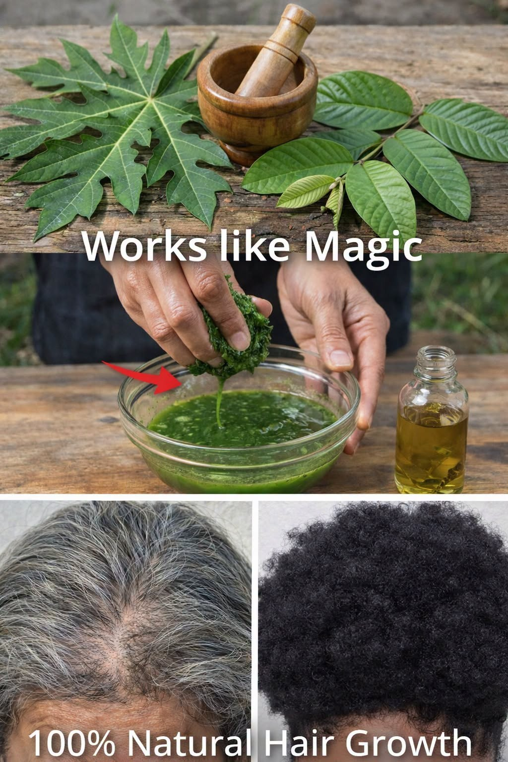 Could Papaya Leaves Support Lush, Strong Hair Growth Naturally?