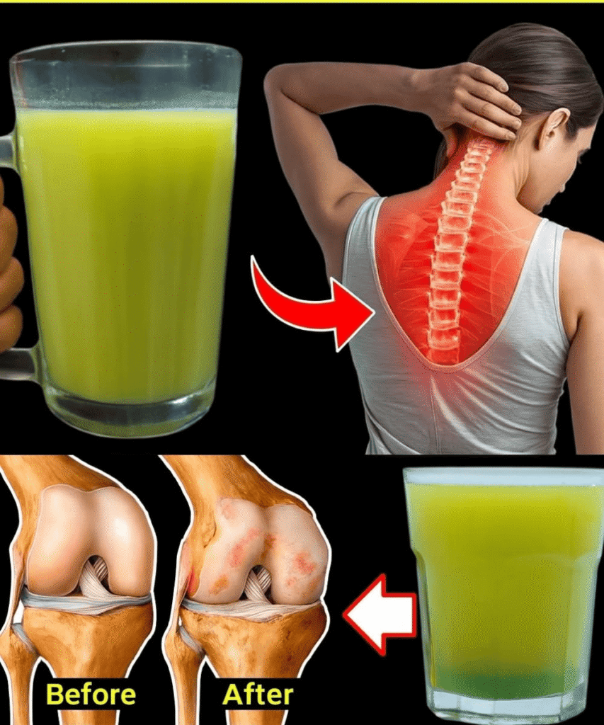 A Natural Drink That Helps Ease Knee Pain in Just 14 Days