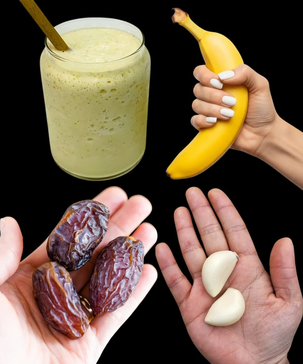 Mix Bananas, Garlic, and Dates – Your Body Will Thank You Later!