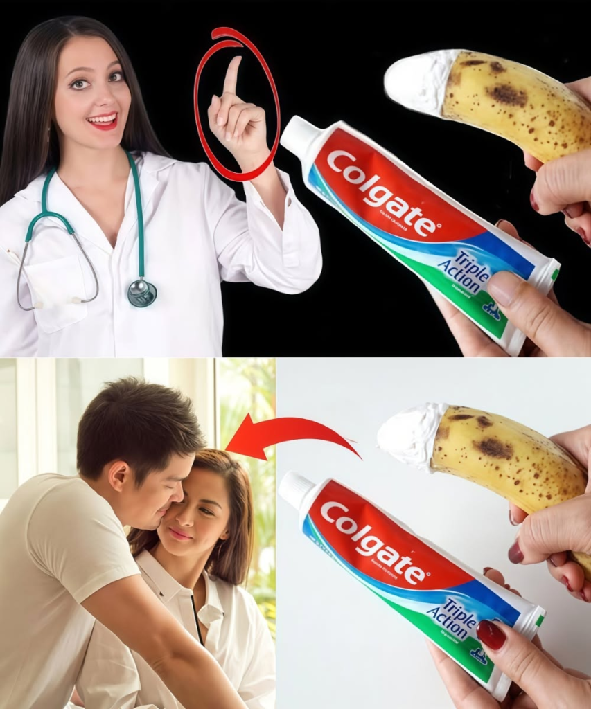 He Didn’t Leave Me Alone All Night! The Banana and Toothpaste Trick That’s Taking Over the Internet