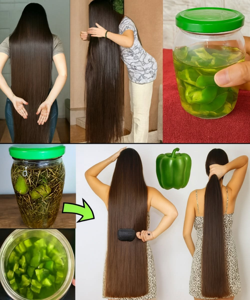 The Green Bell Pepper Hair Growth Secret You NEED to Know!