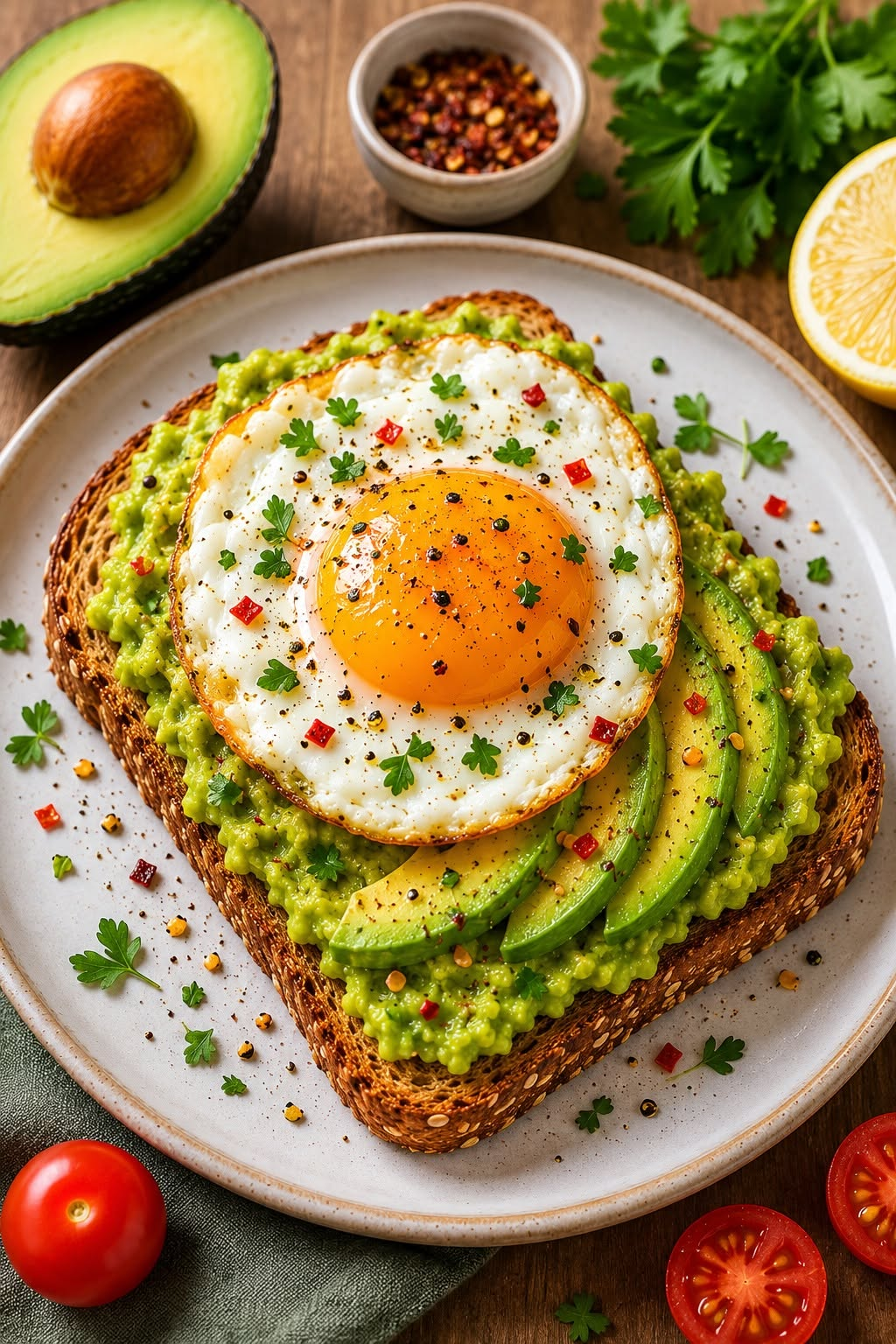 5-Minute Egg & Avocado Toast