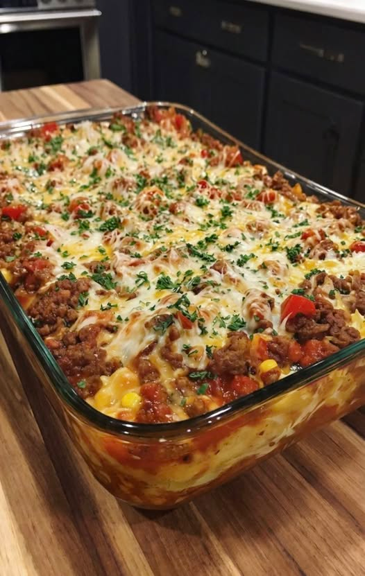 Grandmother’s Classic Ground Beef Casserole