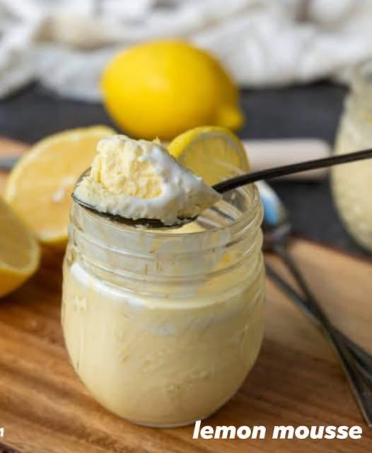 Mediterranean Lemon Mousse