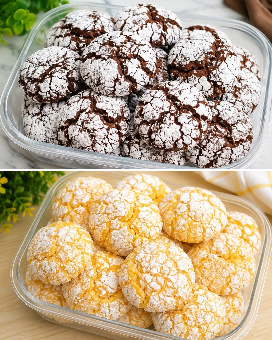 Crinkle Cookies