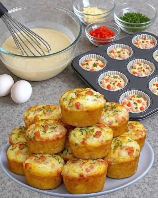Savory Breakfast Egg Muffins