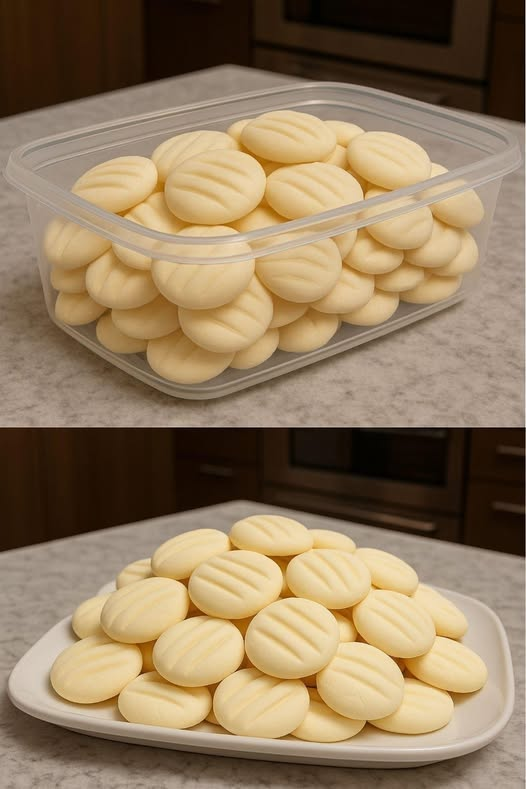 3-Ingredient Butter Cookies
