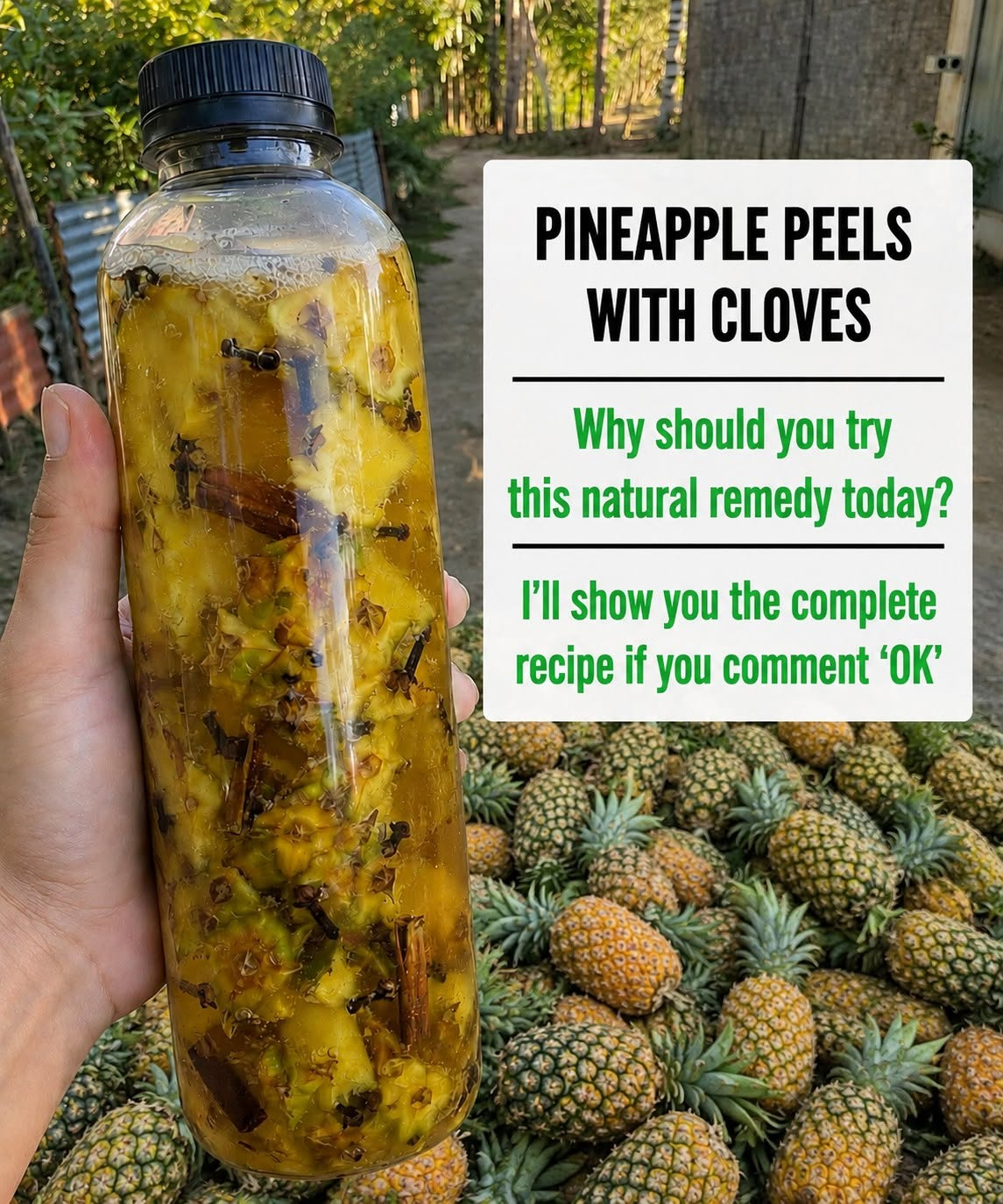 Boil Pineapple Peels with Cloves: A Traditional Natural Drink with Surprising Benefits