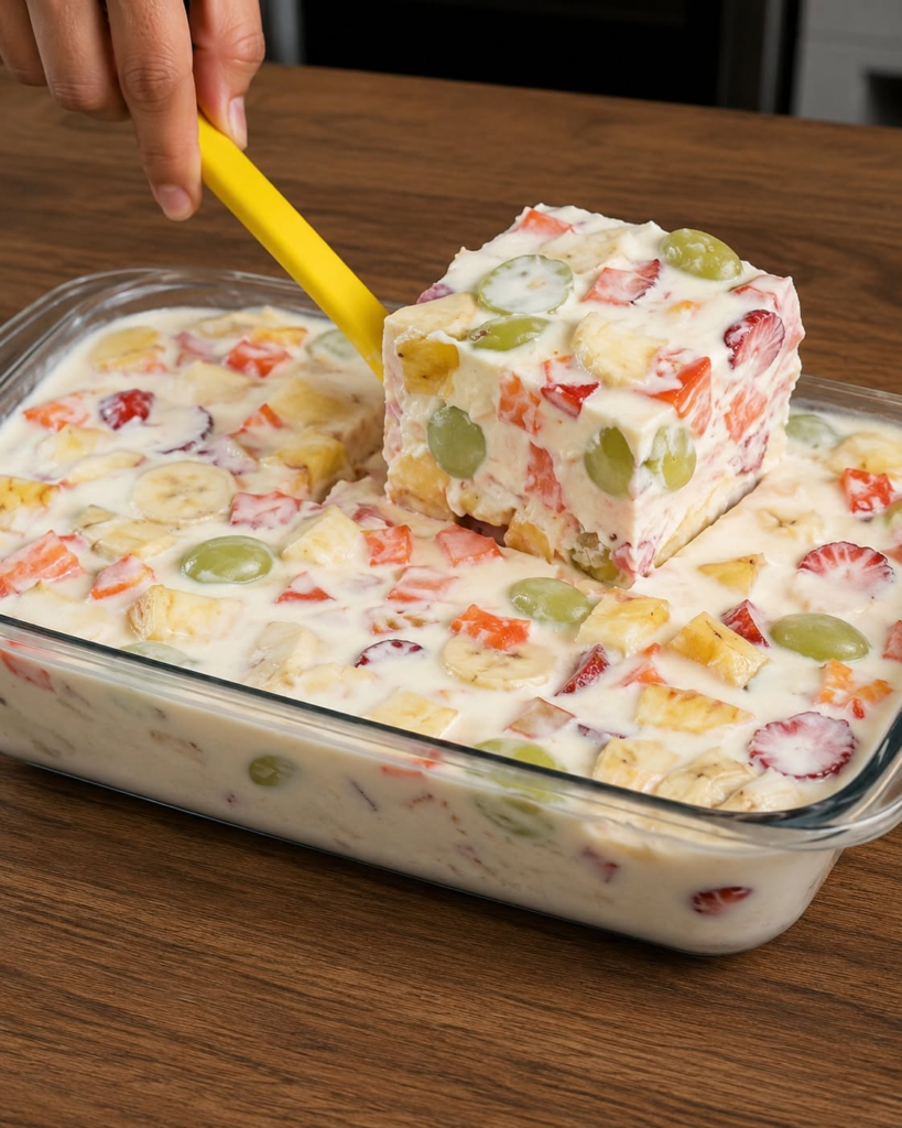 Creamy Fruit Salad Dessert