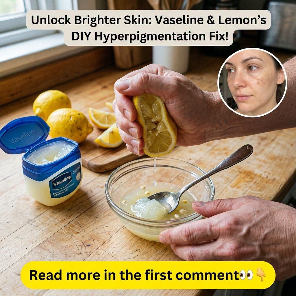 Unlock Brighter Skin: The Unexpected Vaseline & Lemon Fix You Wish You Knew Sooner!