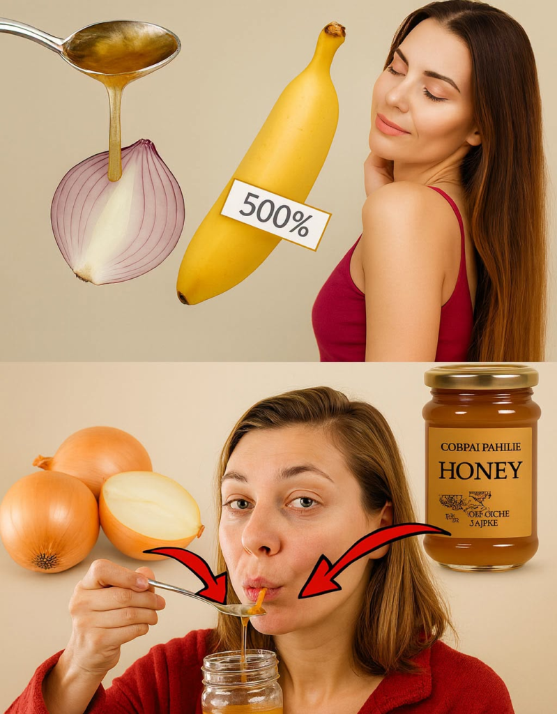 The 500% Secret: Unlocking 18 Potent Benefits of the Onion and Honey Elixir for Men’s Vitality and Total Health