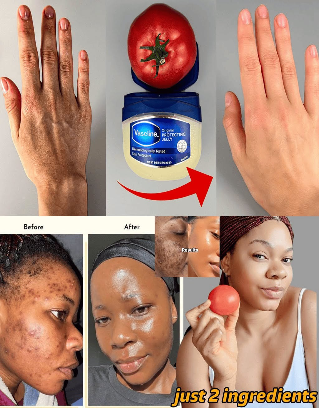 Glow Like Never Before: The Vaseline and Tomato DIY Face Mask That Will Transform Your Skin!