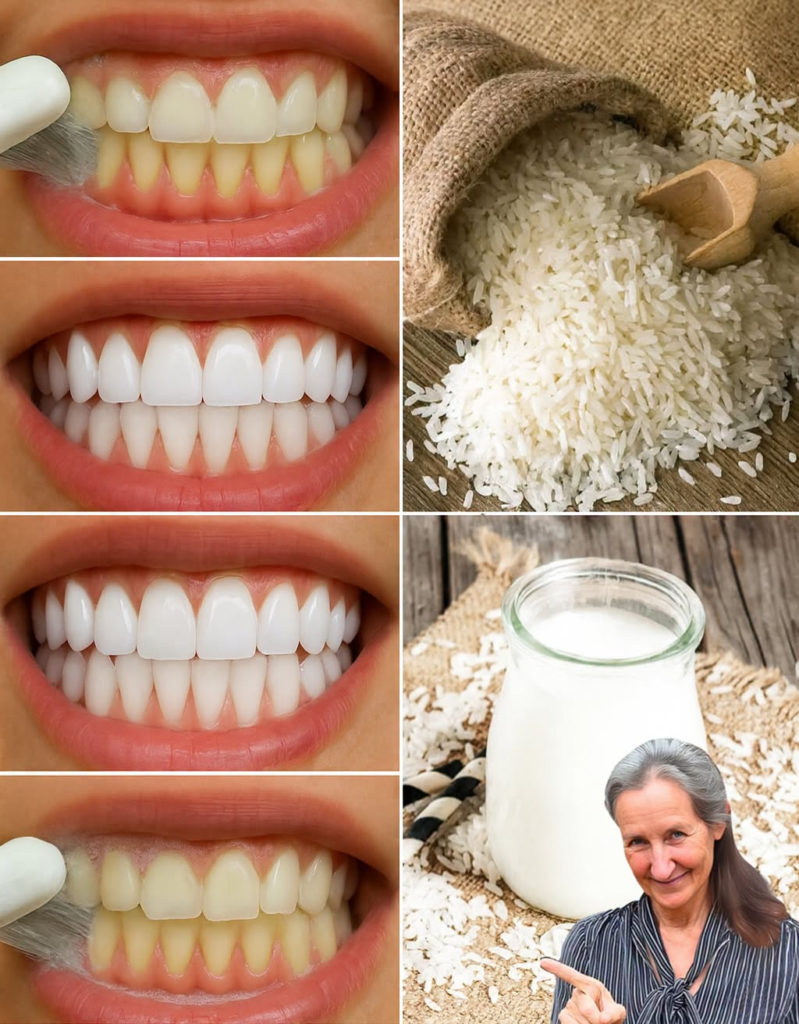 Reveal a Radiant Smile: The Rice Water Secret for Whiter Teeth in Just 2 Minutes!