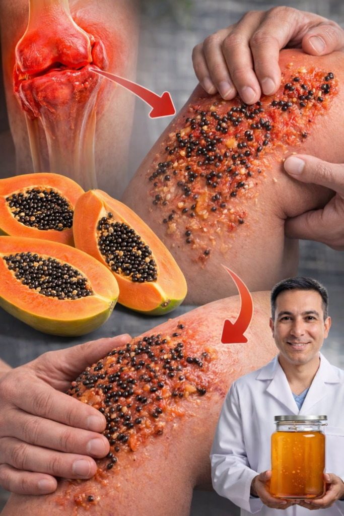 Papaya Seeds for Joint Relief: The Simple 30-Second Daily Habit That’s Helping Thousands Over 50 Walk Easier in 2025