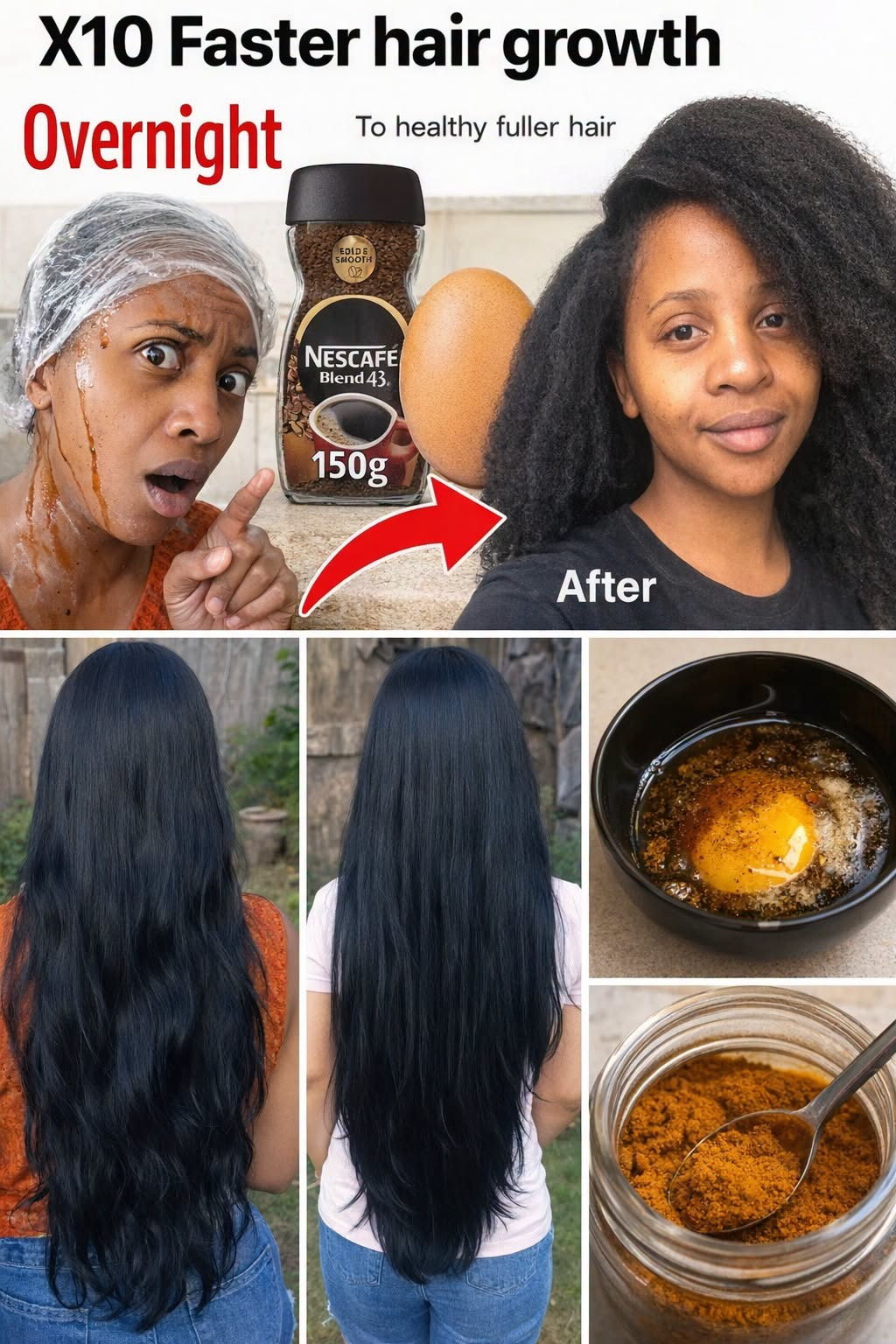 The Midnight Hair Miracle: Could an Egg and Coffee Overnight Treatment Support Healthier, Shinier Locks?