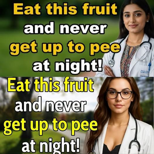 5 Fruits You Should Eat to Prevent Nighttime Urination – And 5 You Should Avoid | Elderly health