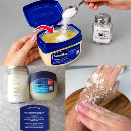 Mix Salt With Vaseline! I Never Imagined This Simple Beauty Trick Could Work So Well