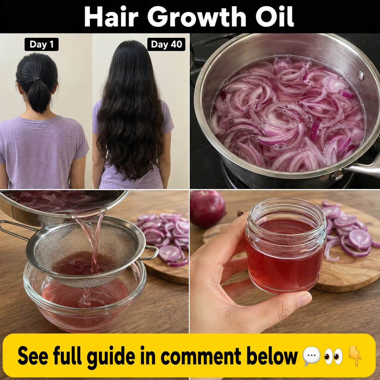 Unlock the Secret: Did You Know Red Onion Could Restore Your Hair?
