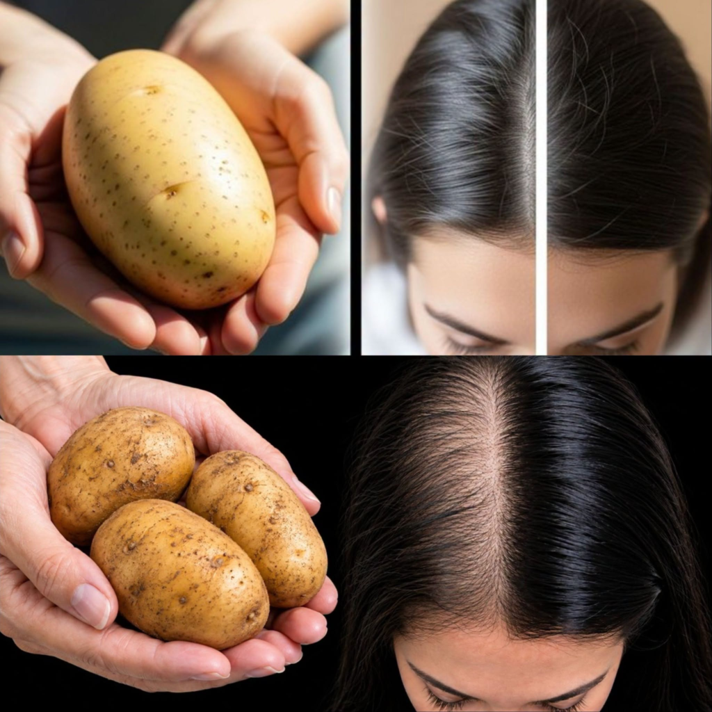 Hair Grows Like Crazy and Stops Falling Out! The Secret Potato Remedy for Stronger, Fuller-Looking Hair