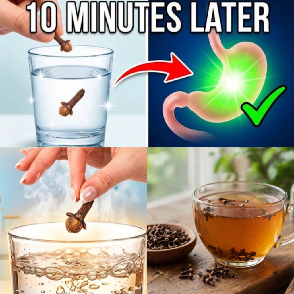 Throw a clove into water before going to bed; what happens 10 minutes later is shocking