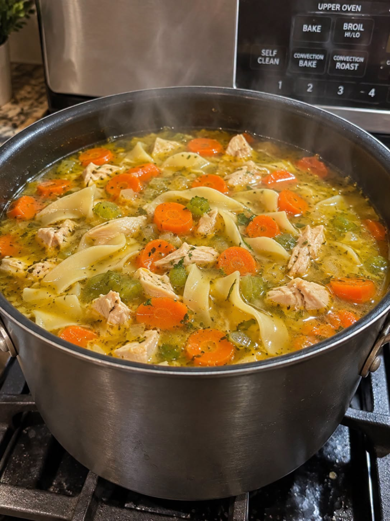 Homemade Chicken Noodle Soup