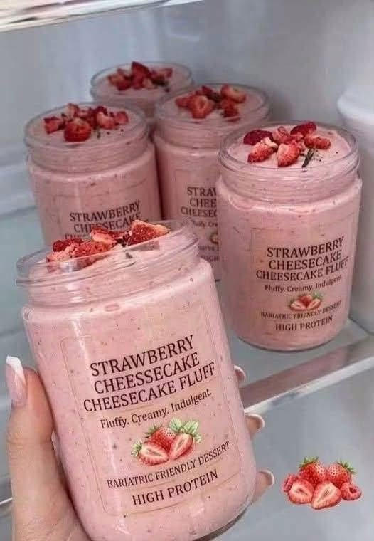 Sugar-Free Strawberry Fluff