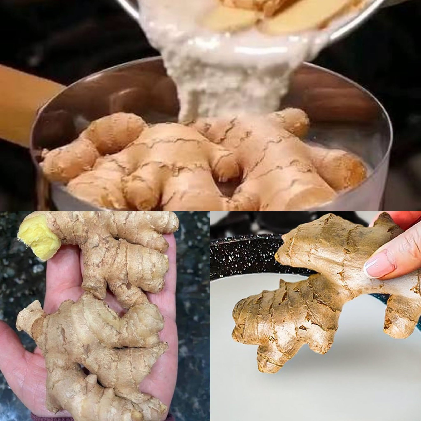 Simply add ginger root to boiling milk! You will be amazed! 5 minute recipe