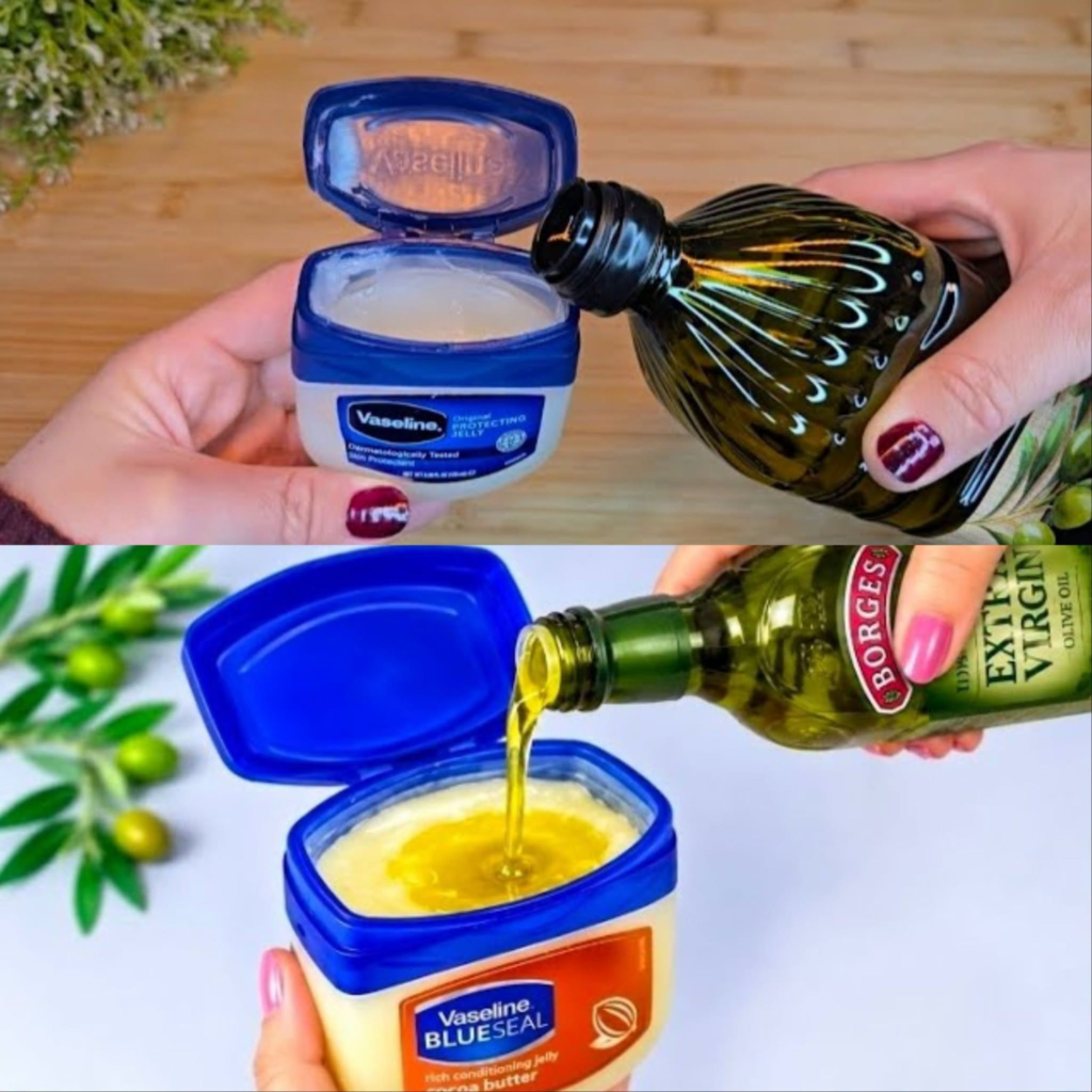 Vaseline + Olive Oil = The Simple Overnight Beauty Mix That Leaves Dry, Mature Skin Feeling Incredibly Soft
