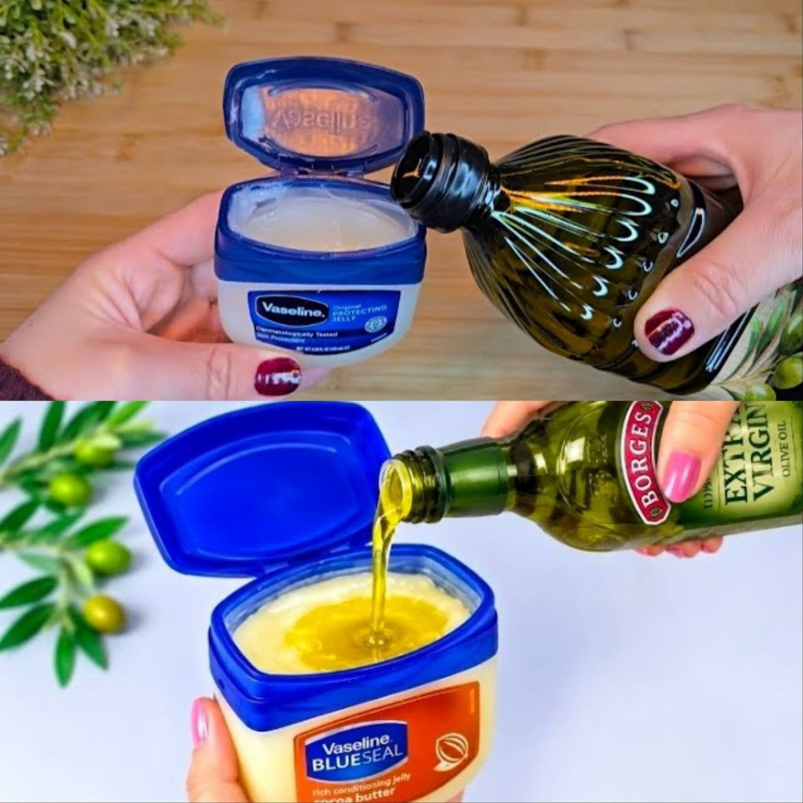Vaseline + Olive Oil = The Simple Overnight Beauty Mix That Leaves Dry, Mature Skin Feeling Incredibly Soft