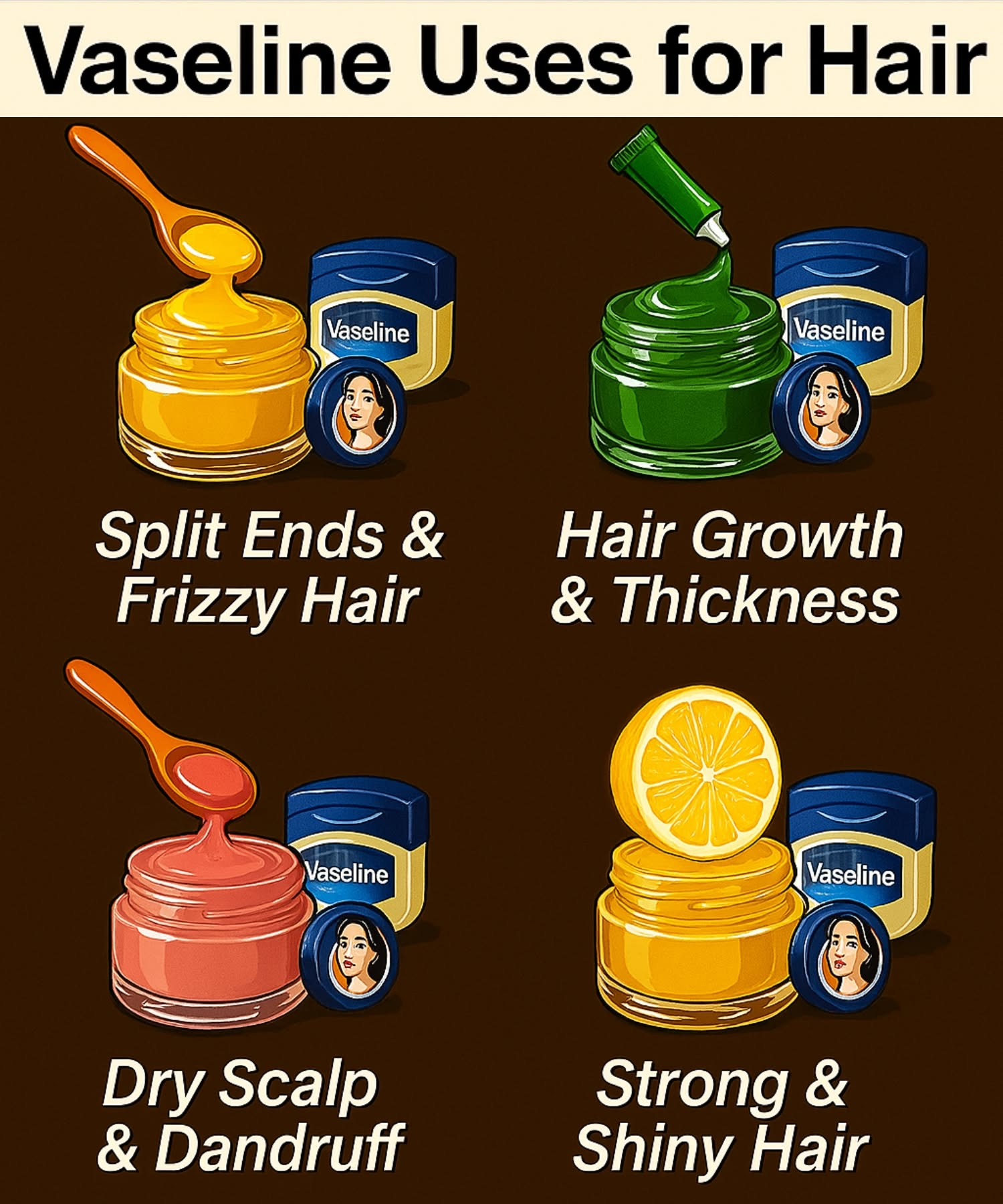 Vaseline Uses and Benefits for Skin, Lips and Hair | Petroleum Jelly Benefits
