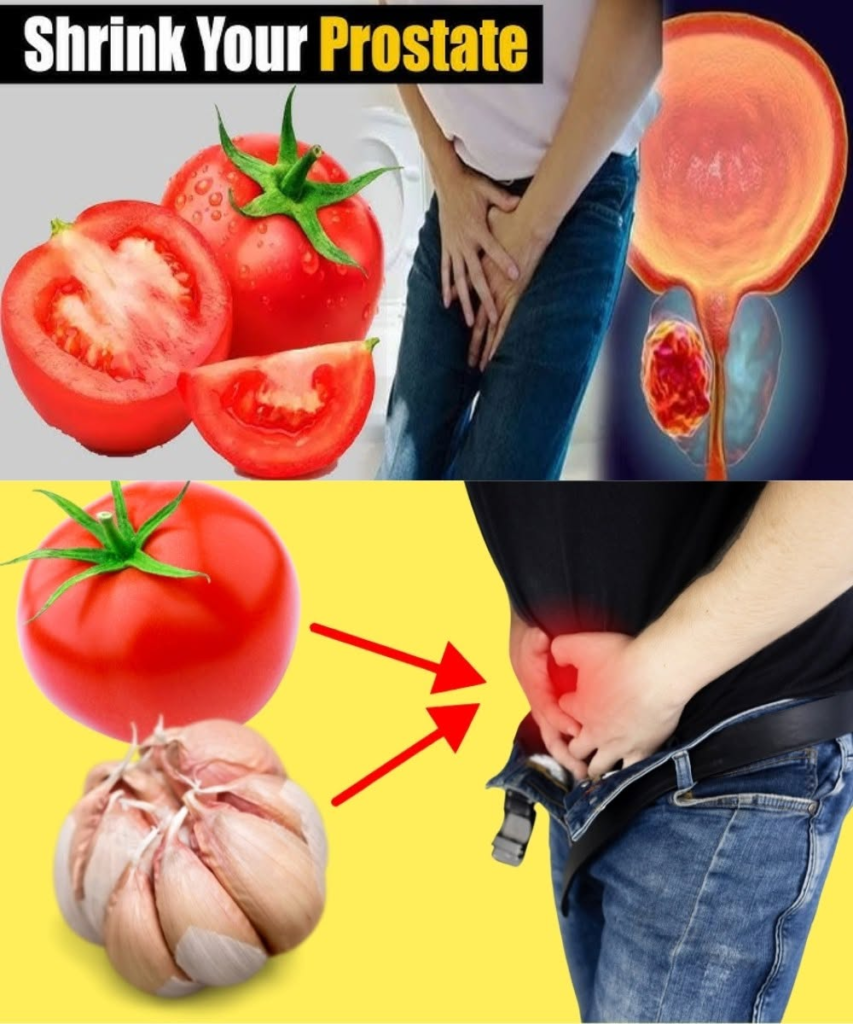 A Simple Tomato & Garlic Drink to Support Men’s Prostate Health Naturally