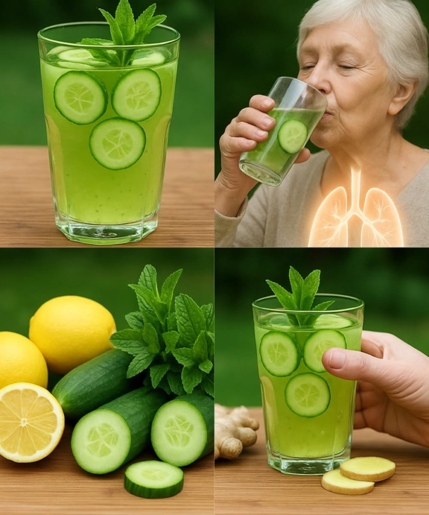 Refresh Your Health: The Surprising Power of Cucumber, Ginger, Mint, Lemon & Water
