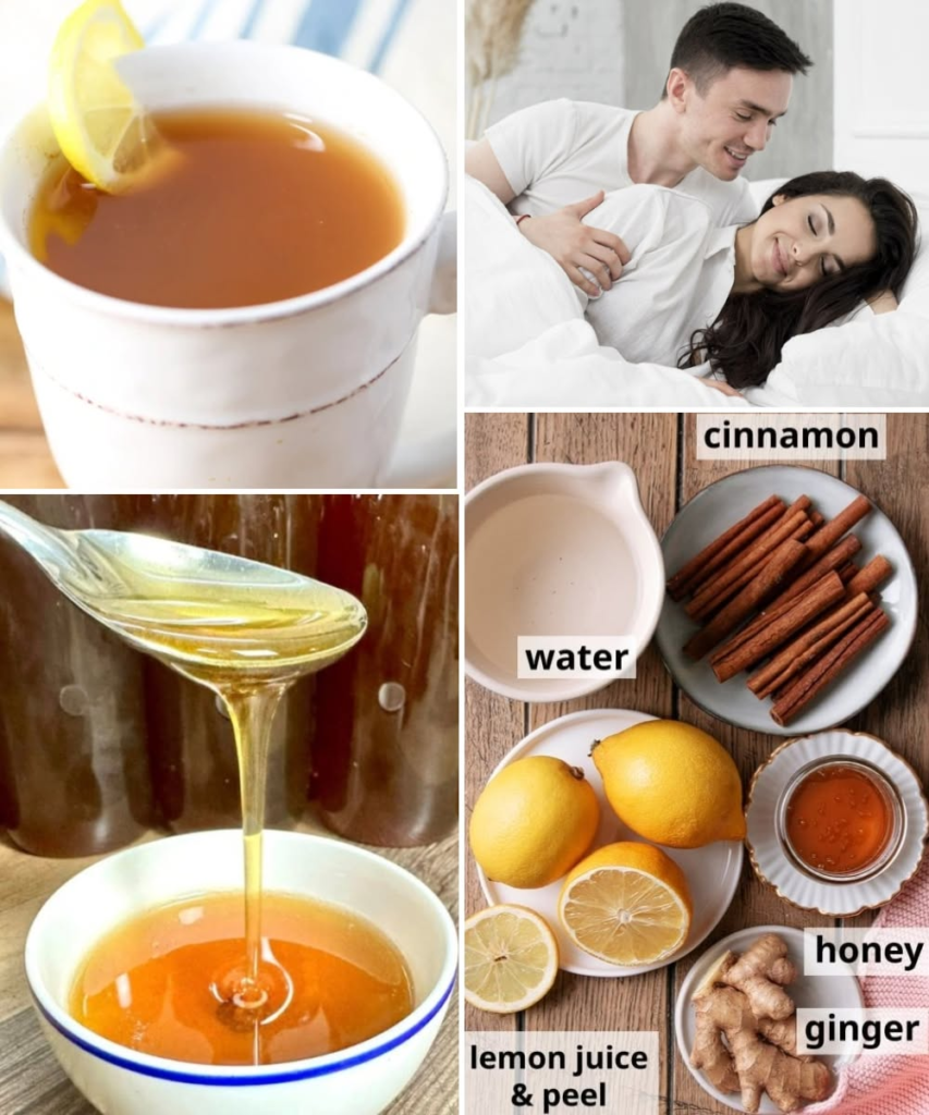 Cinnamon, Lemon, Ginger, and Honey: The Ultimate Combo to Boost Male Vitality