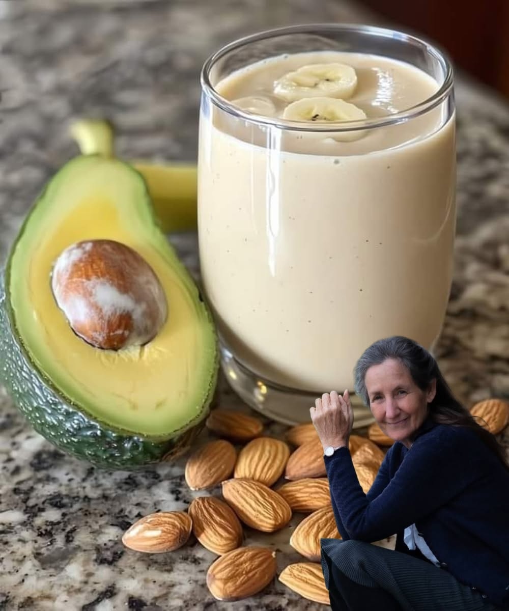 Almond, Banana, and Avocado Smoothie with Honey: A Nutrient-Packed Delight