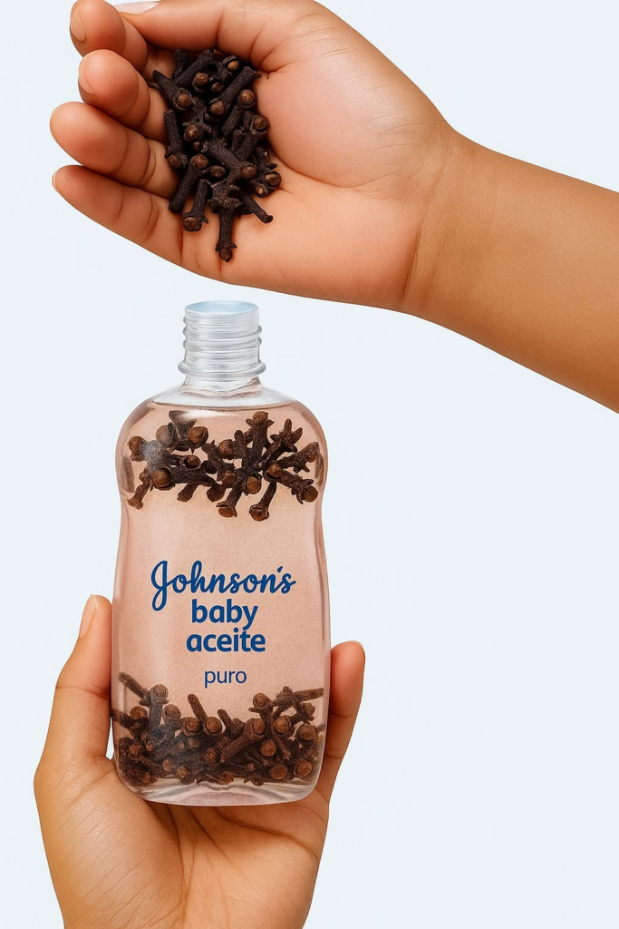 Clove & Baby Oil Blend: A Simple DIY Remedy with Surprising Everyday Benefits