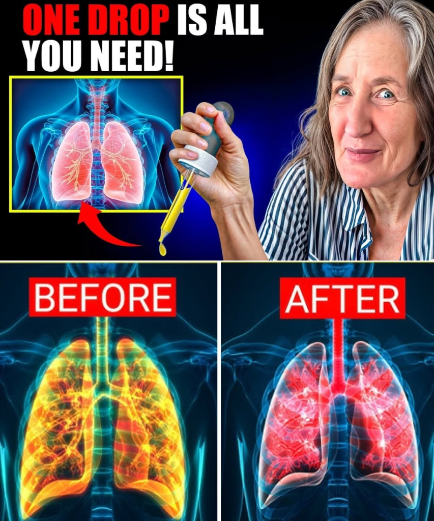Lungs Full of Mucus? 1 SINGLE Drop Clears Airways & Restores Lung Health! | Barbara O’Neill