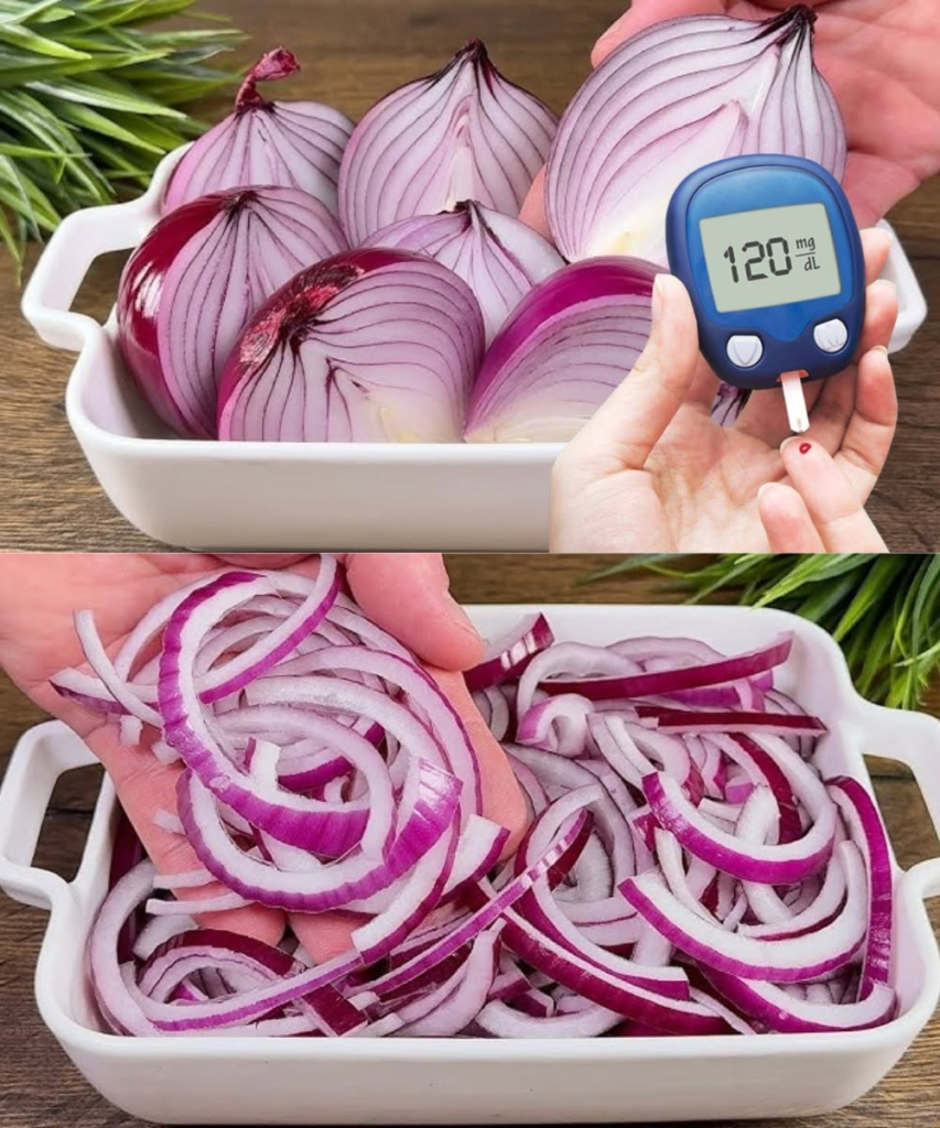 Blood Sugar Drops Instantly with This Red Onion Recipe! A True Kitchen Treasure Few Know About!
